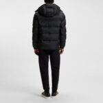 BOSS MEN JACKET H-CORBINIAN WATER-REPELLENT WITH MONOGRAM JACQUARD BLACK - Image 2