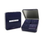 TOMMY HILFIGER MEN SOCKS GIFT BOX SET OF 4 PAIRS NAVY BLUE - Image 3