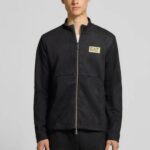 EMPORIO ARMANI EA7 SWEATHIRT SLIM FIT BLACK