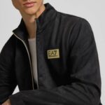 EMPORIO ARMANI EA7 SWEATHIRT SLIM FIT BLACK - Image 2