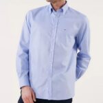 PAUL&SHARK REGULAR FIT COTTON SHIRT BLUE