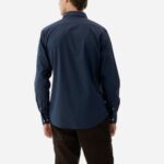 LA MARTINA MEN'S STRETCH SHIRT GUARDS-INNOCENT NAVY - Image 2
