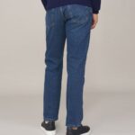 TRUSSARDI MEN'S JEAN'S 5 POCKETS 380 ICON BLUE DENIM - Image 2
