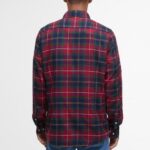 BARBOUR MEN'S FORTROSE TAILORED LONG-SLEEVED SHIRT WINTERBERRY TARTAN - Image 2