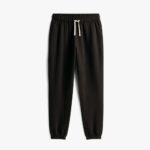 TOMMY HILFIGER MAN ESSENTIAL FLEECE SWEATPANTS BLACK - Image 4