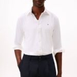 TOMMY HILFIGER MEN PERFOMANCE TWILL RF SHIRT