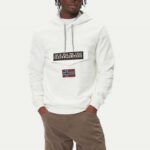 NAPAPIJRI MEN BURGEE WINT 4 WHITE HERON