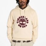 TIMBERLAND MEN HOLIDAY GRAPHIC HOODIE BEIGE