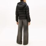 TOMMY HILFIGER WOMAN LW DOWN CASUAL JACKET BLACK - Image 2