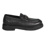 VERSACE 19V69 MEN'S LOAFERS IN BLACK COLOR - Image 4