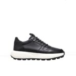 KALOGIROU MEN'S SNEAKERS LEATHER BLACK