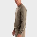 BOSS MEN BOTTO-L SWEATER OPEN BROWN - Image 2