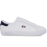 LACOSTE MEN’S POWERCOURT 125 LEATHER WHITE