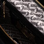 JUICY COUTURE WOMAN IRIS VELVET SHOPPIN COTTON BLACK - Image 4