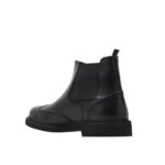 KALOGIROU MEN'S BROGUE BOOT LEA BLACK - Image 2