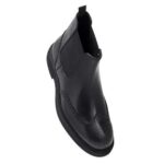 KALOGIROU MEN'S BROGUE BOOT LEA BLACK - Image 4