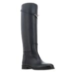 KALOGIROU WOMAN ΡΕΗΣ LEA LEATHER BLACK