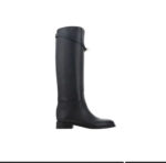 KALOGIROU WOMAN ΡΕΗΣ LEA LEATHER BLACK - Image 3