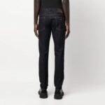 EMPORIO ARMANI JEANS MEN'S J45 REGULAR FIT JEANS MIDNIGHT BLUE - Image 2