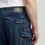 G-STAR MENS ROVIC 3D LOOSE DENIM DARK BLUE - Image 4