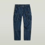 G-STAR MENS ROVIC 3D LOOSE DENIM DARK BLUE - Image 5