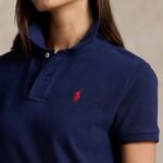 POLO RALPH LAUREN WOMEN'S REGULAR FIT DRESS SHORT NAVY - Image 3