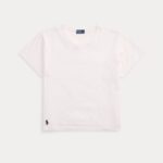 POLO RALPH LAUREN WOMAN CLASSIC SHRUNKEN FIT JERSEY T-SHIRT WHITE - Image 4