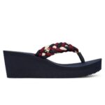 TOMMY HILFIGER WOMEN'S TH WEDGE BRAIDED SUMMER SANDAL COLORED - Image 3