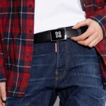 DSQUARED2 MEN BLACK BELT WITH INTERCHANGEABLE BUCKLES - Image 5