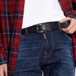 DSQUARED2 MEN BLACK BELT WITH INTERCHANGEABLE BUCKLES - Image 6
