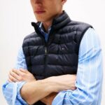 TOMMY HILFIGER MEN'S PACKABLE QUILED GILET DESERT SKY - Image 3