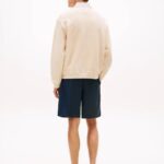 TOMMY HILFIGER MEN'S HERITAGE CREST EMPROIDERY RELAXED SWEATSHIRT  IVORY PETAL - Image 2