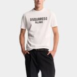 DSQUARED2 MEN'S MILANO COOL FIT T-SHIRT WHITE