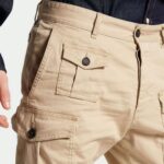 DSQUARED2 MEN'S SEXY CARGO PANTS BEIGE - Image 6