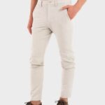 BOSS MEN T_COMMUTER-SLIM TROUSERS LIGHT BEIGE - Image 2