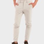 BOSS MEN T_COMMUTER-SLIM TROUSERS LIGHT BEIGE