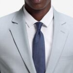 HUGO EXTRA-SLIM-FIT SUIT IN XOOL-BLEND POPLIN LIGHT BLUE - Image 4