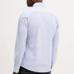 BOSS MEN'S SLIM FIT P-ROAN-K-F-261 LIGHT PASTEL PURPLE - Image 2