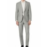 BOSS MEN'S SUIT IN SLIM FIT OPEN GREY