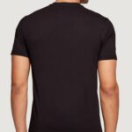 EMPORIO ARMANI T-SHIRT EA7 BLACK - Image 3