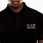 EMPORIO ARMANI VISIBILITY COTTON JERSEY T-SHIRT BLACK - Image 2