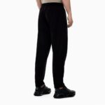 EMPORIO ARMANI VISIBILITY COTTON CREW-NECK SWEATSHIRT BLACK - Image 2