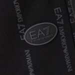 EMPORIO ARMANI TRAIN GRAPHIC M BERMOUDA COLP MONOGRAM PRINTED BLACK - Image 3