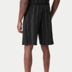 EMPORIO ARMANI TRAIN GRAPHIC M BERMOUDA COLP MONOGRAM PRINTED BLACK - Image 2