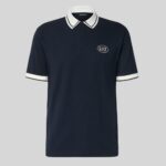 EMPORIO ARMANI TENNIS CLUB M POLO PQ ST BLUE - Image 4