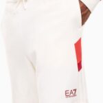 EMPORIO ARMANI SUMMER BLOCK PURE COTTON SHORTS SUGAR SWIZZLE - Image 3