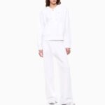 EMPORIO ARMANI CORE LADY STRECH COTTON TRACKSUIT WHITE