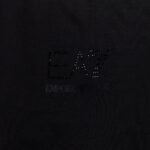 EMPORIO ARMANI STRASS MIDI DRESS WOMAN EA7 BLACK - Image 3