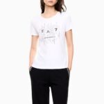 EMPORIO ARMANI STRECH JERSEY T-SHIRT WHITE