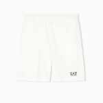 EMPORIO ARMANI CORE IDENTITY COTTON SHORTS WHITE - Image 3